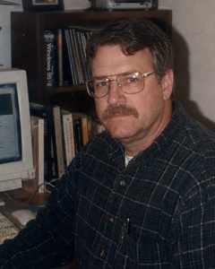 Lyle Bramwell, in the spare bedroom